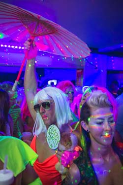 Blackout Glow Party 2014 photo - Duval Street, Key West